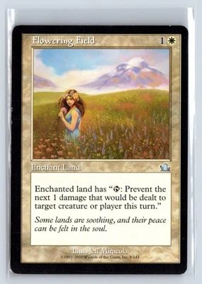 MTG Magic the Gathering Card - Flowering Field - Prophecy - Uncommon - Image 1 of 4