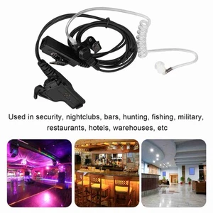 Acoustic Tube Earpiece Noise Canceling 2 Way Radio Earphone For Ht1 IDM - Zdjęcie 1 z 12