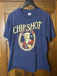 Vintage 90’s Chip Shot Golf Single Stitch T-Shirt Size L Galt Sand USA Made - Picture 1 of 4