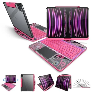 Keyboard Case for iPad 10th Gen 10.9-inch & A16 2025 - Protective Cover with ... - Picture 1 of 8