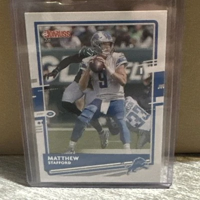 2020 Panini Donruss - Photo Variation Matthew Stafford #96 - Image 1 of 2