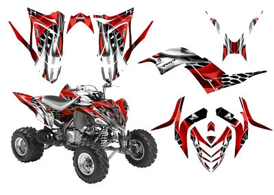 2006 - 2012 Raptor 700 R graphics decal kit 24 mil Air-release vinyl #4444 - Image 1 of 4