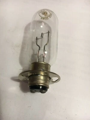 GE 7.5A/ 10V T8SCP BXA 75W Projector Lamp Light Bulb P15d/1PR35. (QTY: 5) - Image 1 of 2