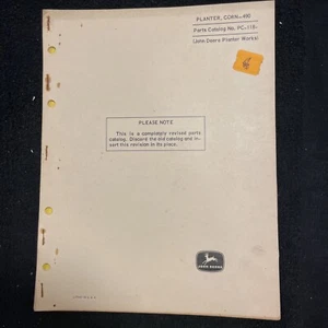 1967 John Deere 490 Corn Planter Parts Catalog list Manual  PC-118 OEM - Picture 1 of 7
