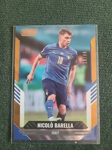 2021-22 Panini Score FIFA Orange Lava /99 Nicolo Barella #83 - Zdjęcie 1 z 1