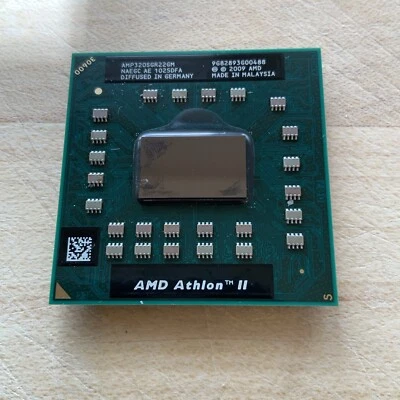 Procesador CPU AMP320SGR22GM AMD Athlon II P320 2,1 GHz NAEGC AE 1025DFA Foto 1 de 2