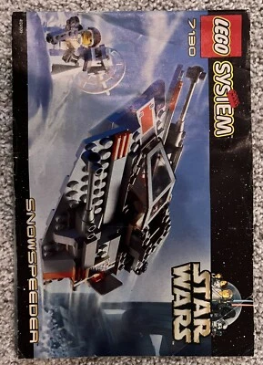 Lego System Star Wars SnowSpeeder 7130 Instruction Manual Booklet Only - Image 1 of 2