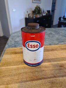 Esso Oil Tin