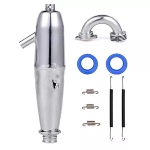 For HSP HPI Redcat 1/8 Nitro RC Car BQ004 SH GO 21/28 Engine RC Car Exhaust Pipe - Picture 1 of 5