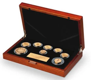 2016 Great Britain Royal Mint United Kingdom 8 Gold Coin Set Shakespeare 5 oz. - Picture 1 of 2