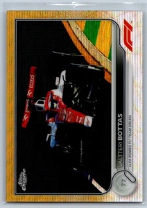 2022 Topps Chrome F1 Gold Wave Valtteri Bottas /50 - Bild 1 von 2