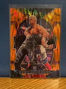 2023 WWE Panini Select "The American Nightmare" Cody Rhodes Orange Flash #28 - Picture 1 of 2