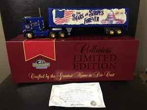 Camión a rayas y estrellas Matchbox de colección edición limitada 100 aniversario - Imagen 1 de 12