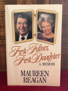 Signiert Autogramm 1. Auflage Erstvater Erste Tochter von Maureen Reagan - Bild 1 von 24