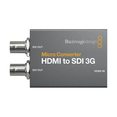 Microconvertidor Blackmagic Design HDMI a SDI 3G (con fuente de alimentación) Foto 1 de 4