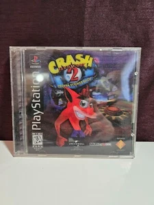 HOLOGRAPHIC Crash Bandicoot 2: Cortex Strikes Back (Sony Playstation 1, 1997) - Picture 1 of 4