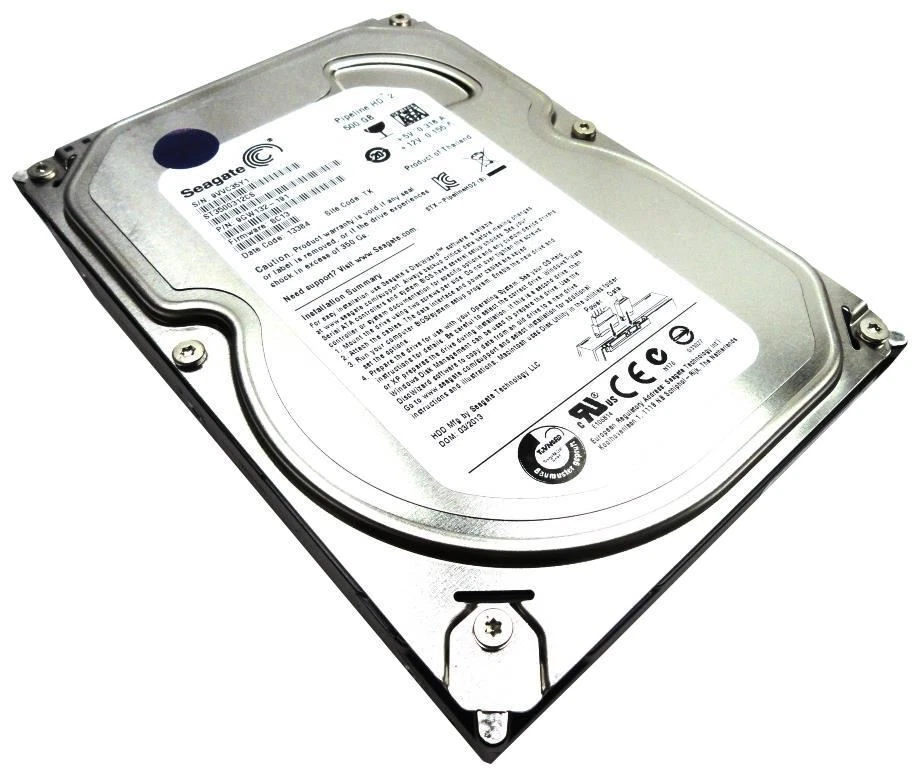 SEAGATE - Recertified 3.5" Internal Hard Drive SATA 3Gb/s, 500GB - Image 1 of 1