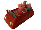 Peppa Pig 3 Seater Mini Red Car With 3 Figures Peppa George Mummy Pig
