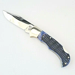 CUSTOME HANDMADE 4" GERMAN STAINLESS STEEL BLADE TACTICAL FOLDING POCKET KNIFE  - Picture 1 of 5