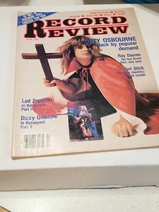 Record Review April 1982 Ozzy Osbourne, Led Zeppelin - Picture 1 of 14