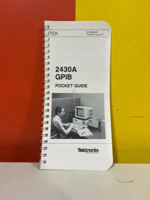 Tektronix 070-6604-00 2430A GPIB Pocket Guide - Image 1 of 2