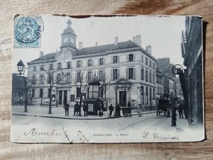 CPA - 93 - AUBERVILLIERS - La Mairie. carte animée - Imagen 1 de 2
