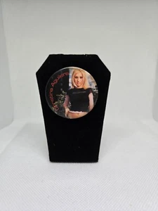 Christina Aguilera Button Pin 1 1/2'' x 1 1/2'' - Picture 1 of 3