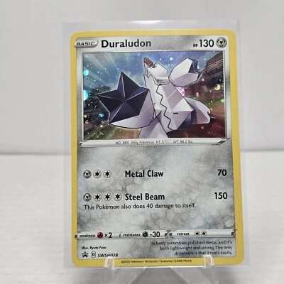 Duraludon - SWSH028 Sword & Shield Black Star Promo Card - NM - POKEMON TCG - Image 1 of 2