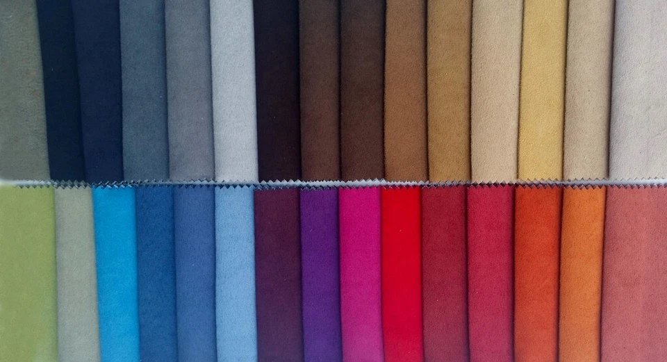 10 Meter Polsterstoff Möbelstoff Alcala Velour Mikrofaser Leder-Imitat - Bild 1 von 3