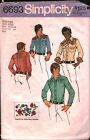 6693 Vintage Simplicity SEWING Pattern Mens 1970s Western Shirt Cowboy 42 44 OOP