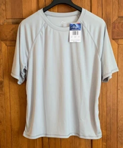 Para hombres NUEVA Camisa Pullover Kanu Surf Manga Corta Gris UPF 50+ - XL - Imagen 1 de 4