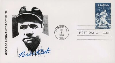 US 2046 FDC Set of 6 Babe Ruth Collectors Edition - Image 1 of 4