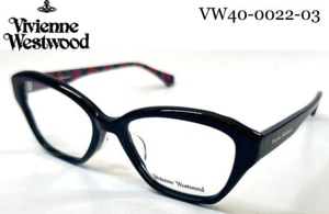 Vivienne Westwood Glasses Frame VW 40-0022-03 Black Full Rim Japan New Unused - Picture 1 of 3