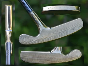 RESTORED Milled Polished Titleist Acushnet OS5 Bullseye Blade Putter 35" RH LH - Picture 1 of 20
