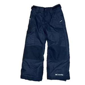 Columbia Kids Size S Snow Pants Omni-Heat Black Insulated BUGABOO Ski Waterproof - Picture 1 of 9
