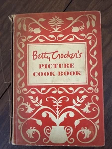 Betty Crocker's 1950 Picture Cook Book First 1st Edition 3rd Printing Hardback - Picture 1 of 6
