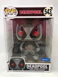 Funko POP! Figura Vinilo Marvel Deadpool Gris Gran Tamaño #543 CAJA DAÑADA - Imagen 1 de 8