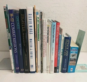 Mixed Military Aviation Book Lot of 24 - Bild 1 von 13