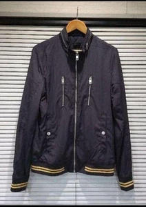 DIESEL Navy Nylon Jacket Size L - Picture 1 of 7