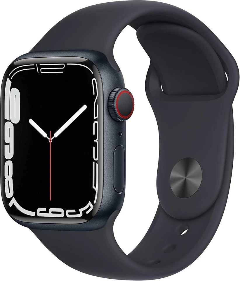 Apple Watch Series 7 - Aluminium - 45MM - Midnight Black - LTE - A2478 - Image 1 of 4