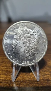 *1883 O* BU MS+ MANDÍBULA CAÍDA ESCARCHADA DMPL/PL ESPEJOS CAMAFEO! ¡VIDEO MORGAN DOLLAR! - Imagen 1 de 17