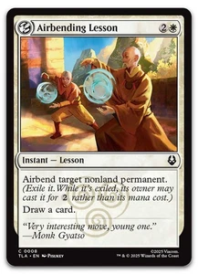Airbending Lesson #8 (NM) TLA Magic MTG - Picture 1 of 2