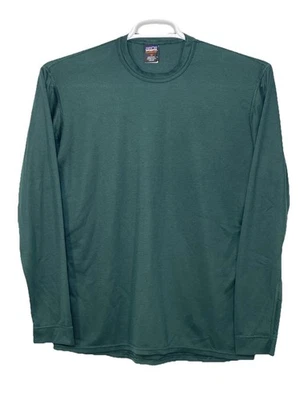 Camisa De Colección Patagonia Capilene Para Hombres M Verde Manga Larga Capa Base EE. UU. Foto 1 de 4