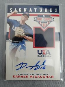 2017 Stars and Stripes Signatures Relics "Pick your Card" Prospect Autographs