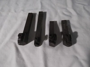4 Metal Lathe Turning Tools Lot Machine Shop clamp lock - Picture 1 of 4