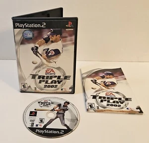 Triple Play 2002 Sony PlayStation 2 2002 PS2 EA Sports Baseball Spiel komplett - Bild 1 von 2