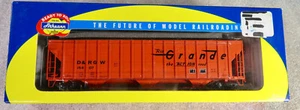 Athearn Ready to Roll - 54' FMC Covered Hopper Rio Grange #15607 - In Box -J7 - Picture 1 of 6