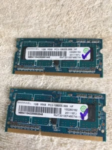 RAMAXEL 2GB (2x1GB) Laptop RAM, Used - Picture 1 of 4
