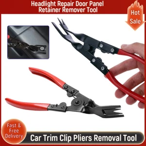 Car Trim Clip Removal Headlight Repair Door Panel Retainer Remover Tool Pliers - Picture 1 of 10