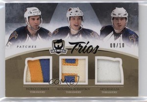 2010 The Cup Trios Jerseys /10 Alexander Burmistrov Arturs Kulda Rookie Patch RC